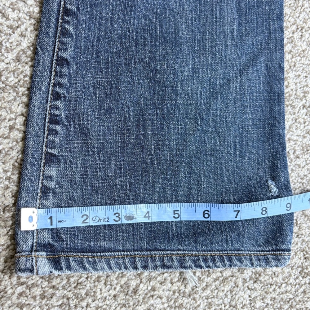 Vintage Y2K Joes Jeans Socialite Bootcut W28 USA Made Medium Wash Flare Low Rise - Picture 12 of 15